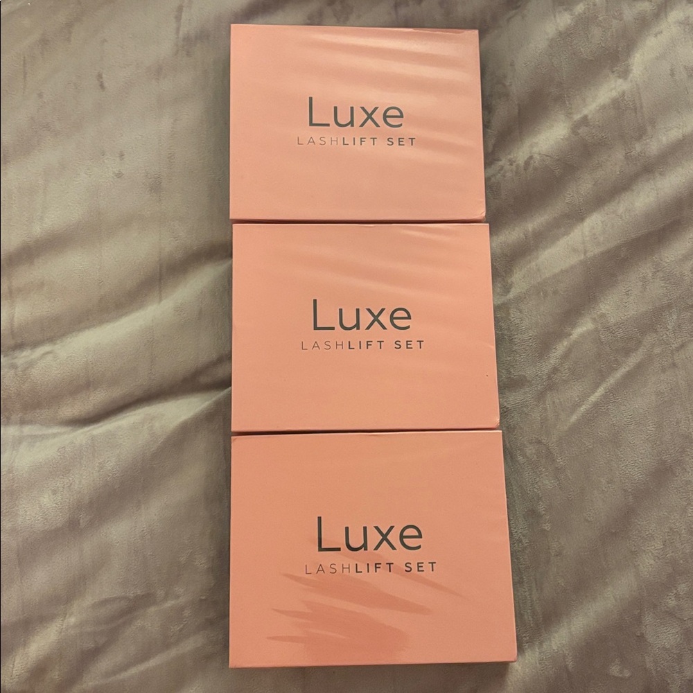 3 Luxe Lash Lift Sets